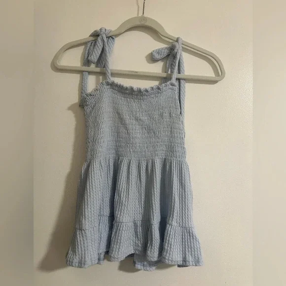 Altar'd State Small Blue Sleeveless Top - Picture 2 of 3